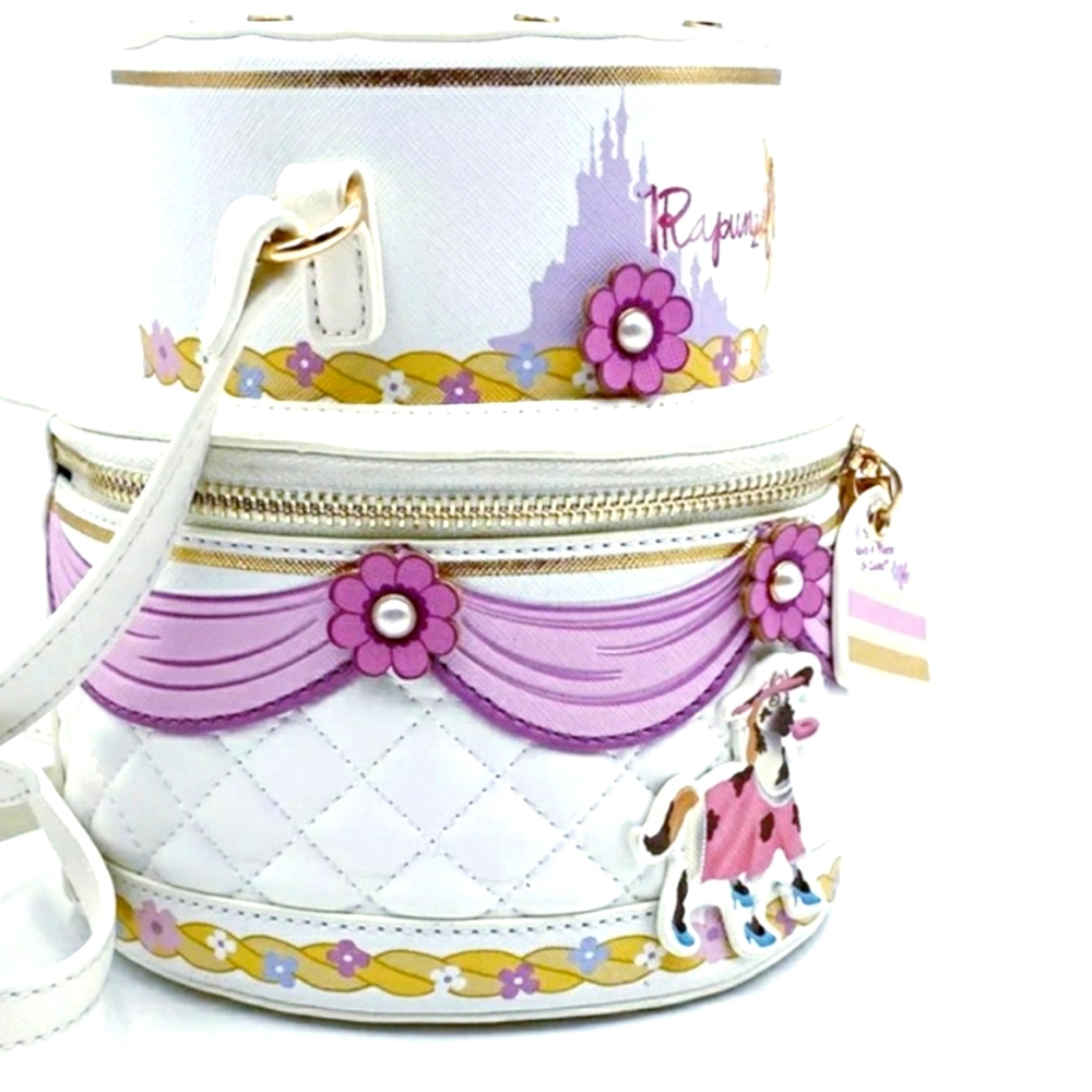 🆕️Rapunzel💜DANIELLE NICOLE💛 Disney Tangled Wedding Cake - Picture 2 of 3